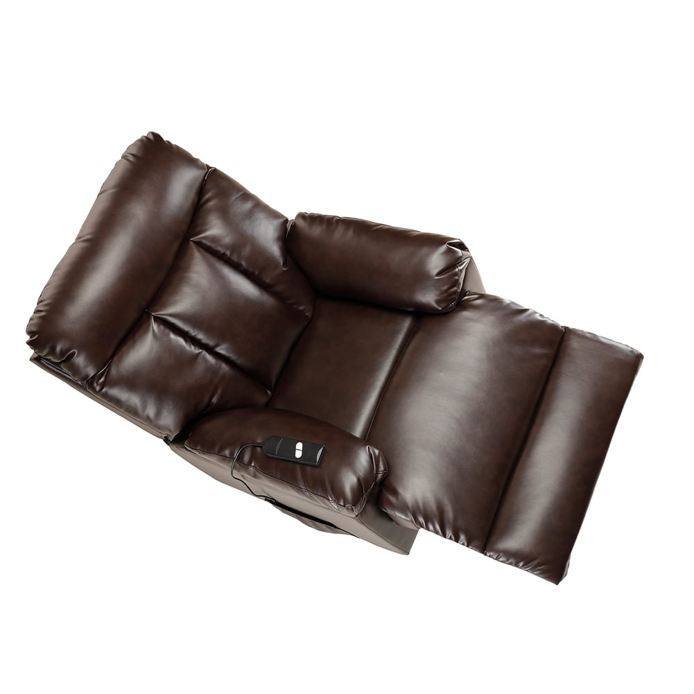 Private Jungle Lift Chair and Power PU Leather Recliner, Living Room Heavy Duty Elderly Lift Recliner, Brown Private Jungle Lift Chair and Power PU Leather Recliner, Living Room Heavy Duty Elderly Lift Recliner, Brown