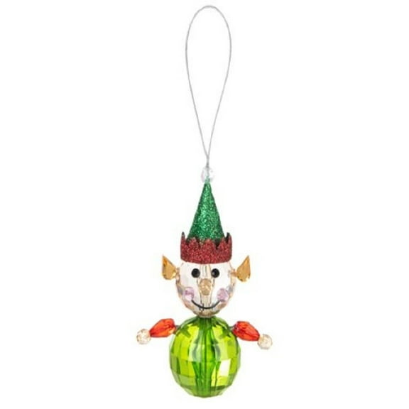 Ganz Elf Christmas Tree Ornament 3 Inch Multicolor
