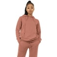 thumbnail image 2 of Ma Croix Womens Premium French Terry Pullover Wrinkle Resistant Hoodie, 2 of 5