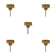 thumbnail image 3 of Scienceny Cepillo de disco de taladro eléctrico, almohadilla de fregado redonda para de coches, accesorios de limpieza para el hogar, accesorio Amarillo 2 pulgadas 5piezas Scienceny CBP257662, 3 of 5