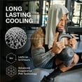 thumbnail image 6 of Cold Factor Instant Cooling Hoodie - Gray, One Size – Lightweight, UPF 50+ Sun Protection, Sweat-Wicking for Running, Hiking & Outdoor Sports, 6 of 8