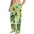 thumbnail image 2 of Bingfone Avocado With Seeds Mens All Over Print Sleep Pajama Pants-X-Large, 2 of 9