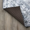 thumbnail image 6 of Addison Avignon Diamond Velvet Grey Area Rug, 6 of 7