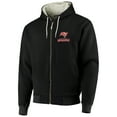 thumbnail image 2 of Men's Dunbrooke Black Tampa Bay Buccaneers Craftsman Thermal-Lined Full-Zip Hoodie, 2 of 4