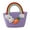 Purple, variant on Taotanxi Bunny Basket for Kids, Cute Cotton Tote Bag Hand-Woven Handbag with Rainbow Handles, Easter Egg Hunt Basket Bags for Boys, Girls, Toddler, Babies, Easter gift basket Personalized (Green)