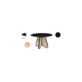 thumbnail image 2 of Meridian Furniture Butterfly Black Dining Table, 2 of 6