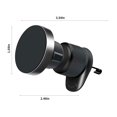 thumbnail image 4 of HBBKVI Phone Holder Car Outlet Magnetic Suction Car Bracket Aluminum Alloy Car Navigation Phone Hook Phone, 4 of 9