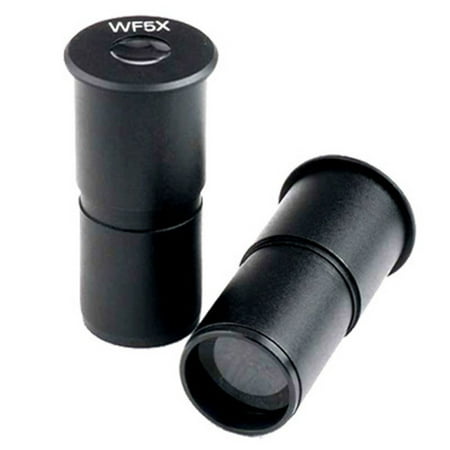 AmScope 5X Pair of Huygens Microscope Eyepieces (23mm) New