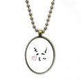 thumbnail image 1 of Beso de cabra Collar Colgante de cadena vintage Colección de joyas colgantes Unbranded M, 1 of 3