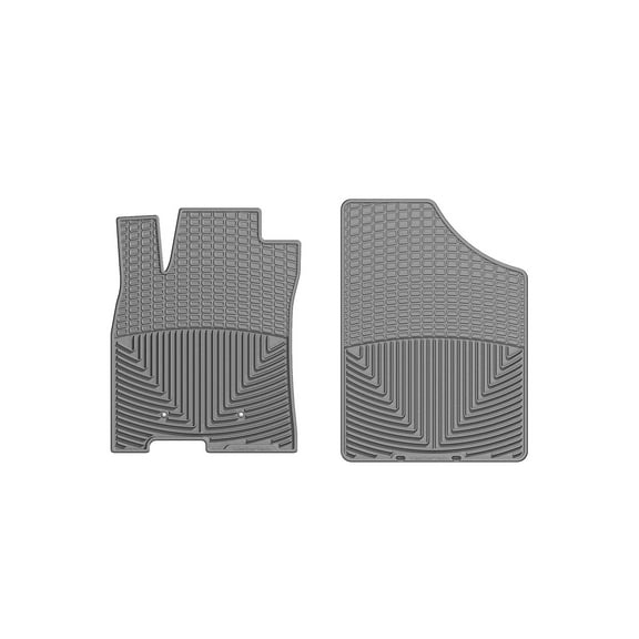 WeatherTech All-Weather Floor Mats compatible with 2006-2011 Cadillac DTS - 1st Row (Driver & Passenger), Grey