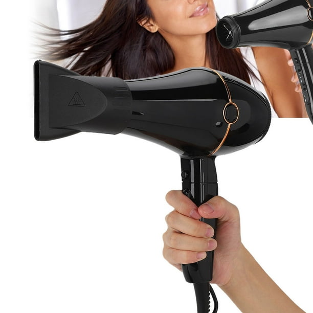 Professional Adjustable Hair Dryer Barber Shop Powerful Electric Blow Dryer Hair Styling Tool Black EU Plug 220V