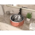 thumbnail image 3 of anzzi titan metal circular vessel bathroom sink, 3 of 4