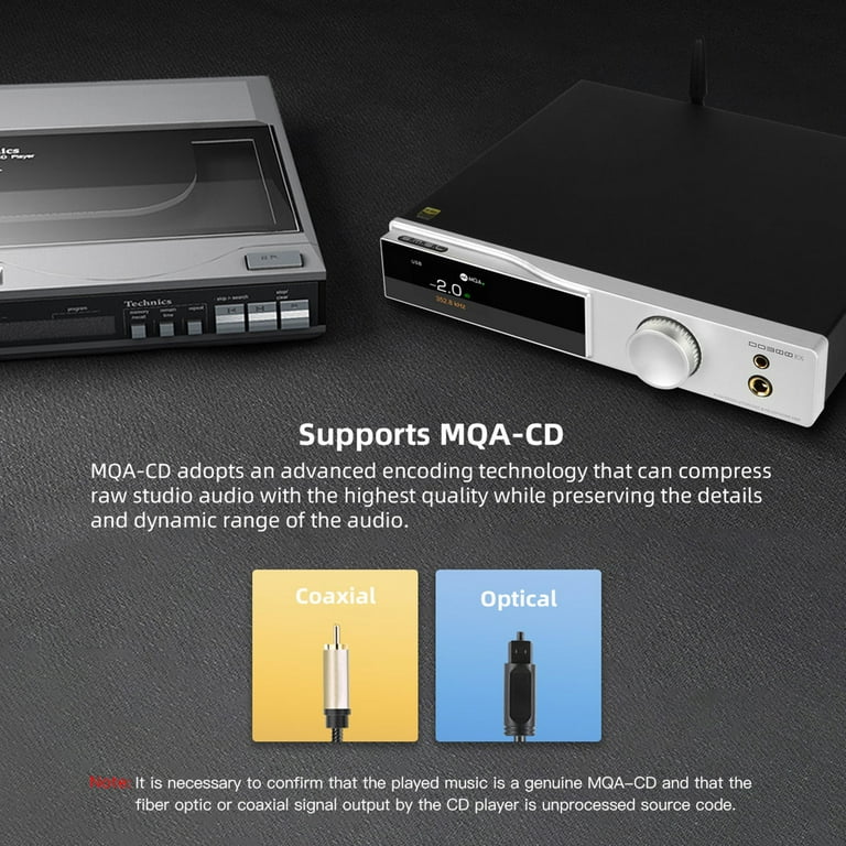 SMSL DO300EX Balanced MQA Decoder USB DAC & Headphone Amplifier