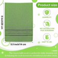 thumbnail image 2 of 12-Pack Exfoliating Body Scrub Towels for Skin Care and Cleansing, 2 of 5