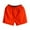 Orange, variant on Busydd Men's Shorts Plus Size Shorts M-5XL Summer Loose Breathable Gym Shorts Casual Oversized Solid Color Cotton Shorts Elastic Waist Beach Shorts with Pockets