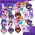 thumbnail image 4 of Suministros de fiesta de Disney Aphmau, juego de vajilla, vasos, platos, servilletas, decoración de fiesta de cumpleaños para niños y niñas, Baby Shower, 4 of 5