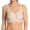 Almond Tropic, variant on Women's Bali 3488 Comfort Revolution Shaping Wirefree Bra (Smokey Purple Mauve S)