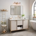 thumbnail image 3 of Charm 21-in 3 Light Matte Gold Modern/contemporary Bathroom Vanity light, 3 of 12