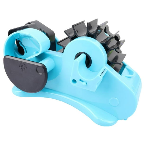 Cortador de cinta semi-automático Hogar escondido Hojas ocultas Safe Packaging Herramientas de embalaje de caja de mano Caja de sellado de cor lago azul Soledad Embalaje de sellado
