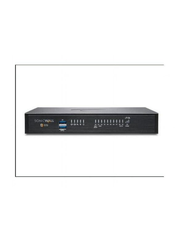 SonicWall TZ Series (Gen 7) TZ570p - Security appliance - with 3 years Essential Protection Service Suite - GigE, 5 GigE - SonicWall Promotional Tradeup - desktop Model 03-SSC-1374
