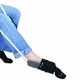 thumbnail image 2 of Rehabilitation Advantage Flexible Sock Aid Helper Device – 9-Inch x 7-Inch with 26-Inch Webbing Straps. Terrycloth Exterior with Nylon Easy Glide Interior. Lightweight, Convenient and Easy to Use., 2 of 5