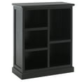 thumbnail image 4 of SAFAVIEH Maralah Country Transitional Bookcase with 5 Shelves, Black (25 in. W x 10.6 in. D x 30.1 in. H), 4 of 11