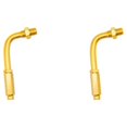 thumbnail image 1 of Wweixi 90 Degree Universal Motorcycle Throttle Cable Adjuster for Bikes Smooth and Precise Control Golden 80x42mm 2Set, 1 of 6