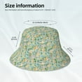 thumbnail image 3 of Sikiie Rabbit And Chick Reflective Double-Sided Bucket Hat, Sun Hat, for Gardening, Beaching, Camping, Hiking, Fishing, 3 of 6