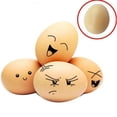 thumbnail image 7 of zhaomeidaxi 18Pcs Artificial Plastic Eggs Easter Eggs for Children DIY Game, Kitchen Craft Adornment, Toy Foods, 7 of 7