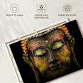 thumbnail image 6 of Elephant Stock Colorful Buddha Wall Art - Horizontal Canvas Wall Art - Living Room Wall Decor - Religion And Spirituality Canvas - Black And Orange Decor - 36" x 24", 6 of 8