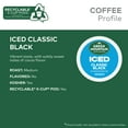 thumbnail image 4 of Green Mountain Coffee Roasters, ICED Classic Black Iced K-Cup Coffee Pods, 12 Count, 4 of 14