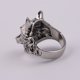 thumbnail image 3 of Jumpingount Anillo Animal Dominante Aleación Clásica Sólido Delicado Dedos Anillos Punk Retro Circlet Wedding Party Distintivo Eminente Ropa, zapatos y accesorios Miscelánea 1.9 cm Jumpingount AP014449-02, 3 of 6