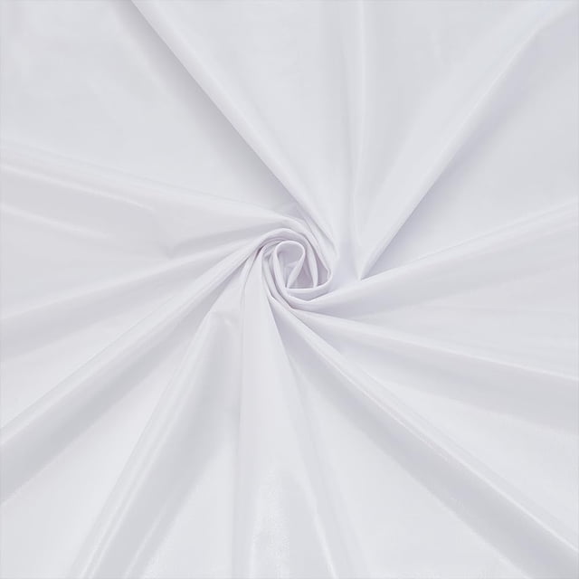 Tela de spandex holográfica blanca brillante, 1,1 yardas × 59 pulgadas. Tela elástica de spandex brillante.