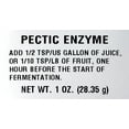 Pectic Enzyme Powder 1 oz. for Wine Making, Efficient Fruit Crushing