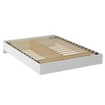thumbnail image 5 of Full Size Modern Floating Style White Platform Bed Frame, 5 of 5