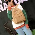 thumbnail image 3 of Girls School Backpack Causal Canvas Stripe Backpack Cute Teen Backpacks For Girls School Bag, 3 of 5