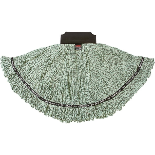 Rubbermaid Commercial Products Universal Headband Rayon Mop Heads In White Walmart Com Walmart Com