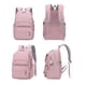 thumbnail image 2 of Mochila JiaYou para niñas adolescentes, casual, viajes escolares, 26 L, azul, 2 of 6
