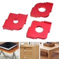 thumbnail image 2 of Gabarits de Rayon d'Angle pour Routeur en Alliage d'Aluminium Outils Professionnels de Menuiserie R10-R15, 2 of 5