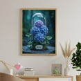 thumbnail image 6 of Diamond Art Kits for Adults - Blue Hydrangea Glass Display 5d Diamond Painting for Adults, Diamond Art for Adults Beginners, Frameless Diamond Painting Kits for Adults for Home Wall Decor, 6 of 7