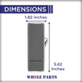 thumbnail image 2 of Whole Parts Refrigerator Dispenser Actuator Pad Part# W10853387 - Replacement & Compatible with Some Whirlpool Refrigerators, 2 of 6