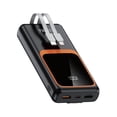thumbnail image 2 of Power Bank Moreka K089 20000 mAh 74W cable tipo C y tipo IP, 2 of 7
