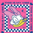 thumbnail image 3 of Disney - Daisy - This Is My Vibe - Juniors Fitted Graphic T-Shirt, 3 of 5