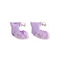 thumbnail image 2 of RUINIXCW Baby Girl First Birthday Cake Mesh Outfit 1st Birthday Clothes One Years Old Rainbow Sprinkles Fly Sleeve Romper Tulle Tutu Skirt Headband 3 Piece Set, 2 of 9