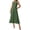 Army Green, variant on Women Tank Midi Dress Summer Crewneck Sleeveless Pleated A Line Business Casual Formal Sweater Spring Dresses