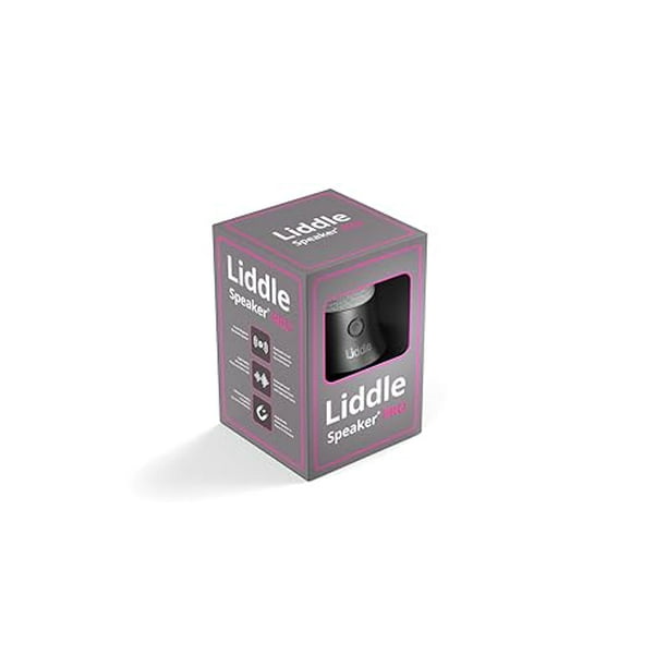 D3 Products Liddle Speaker Pro – Altoparlante Bluetooth Magnetico 5W Con Microfono, Nero