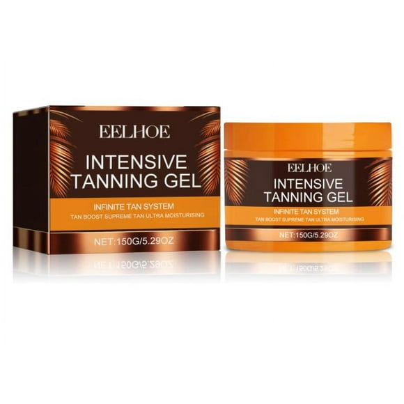 Awwp Tanning Gel Accelerator Sunbed Gel Achieve Natural Tan Skin Self Tanning Body Gel Tanblack Repairing Gel Beach Sunbathing Tanning Wheat Bronze Color Light Texture Not Greasy, Big Sale