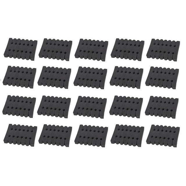 koolsoo 20 Pieces EVA Foam Foam Foam, hery Rack Separator Holder Outdoor Quiver Tool