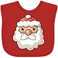 thumbnail image 3 of Inktastic Cute Santa Claus Face Boys or Girls Baby Bib, 3 of 4