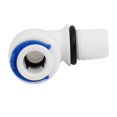 thumbnail image 3 of Conector Rápido de Codo M10 a 1/4 de Pulgada 5 Piezas WEIHJMXG, 3 of 4